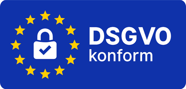 DSGVO-konform Logo